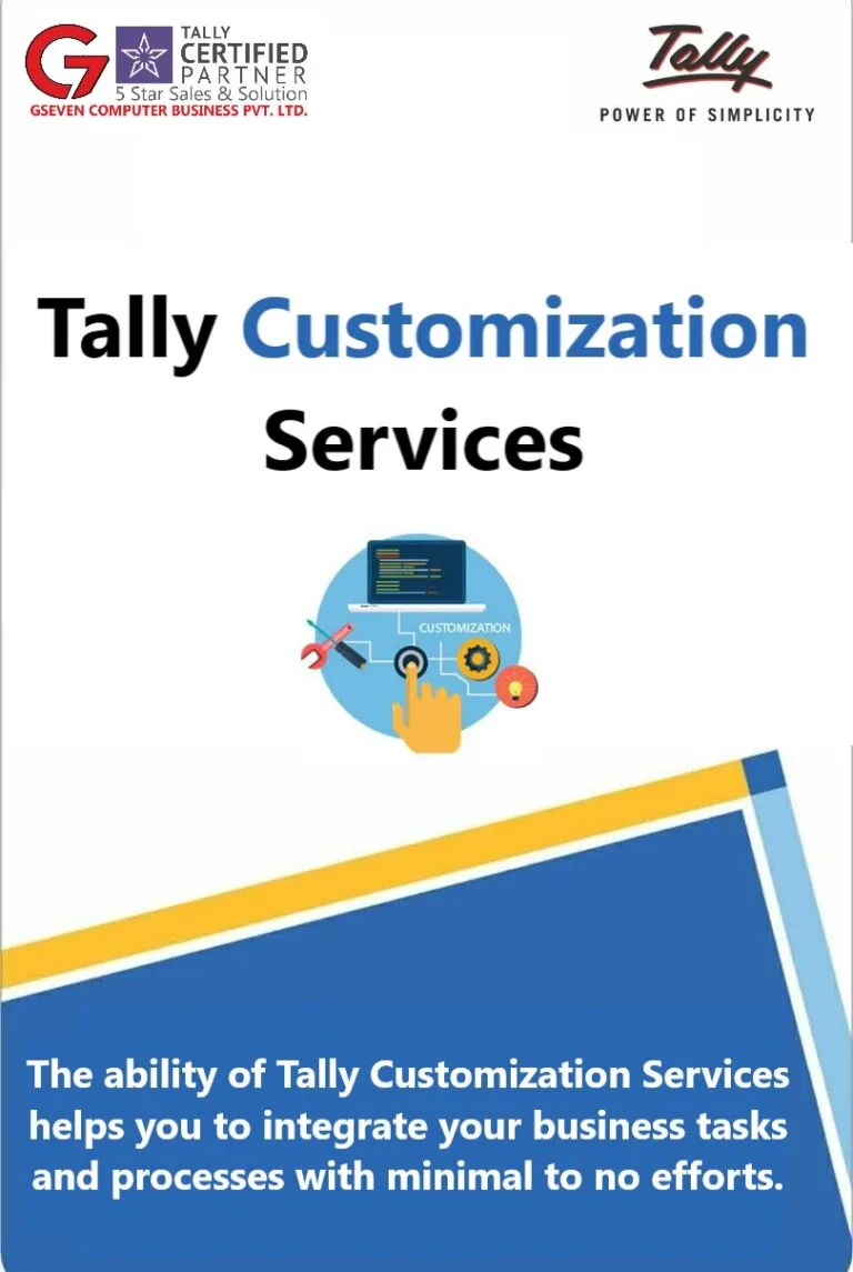 Tally Customization Services
