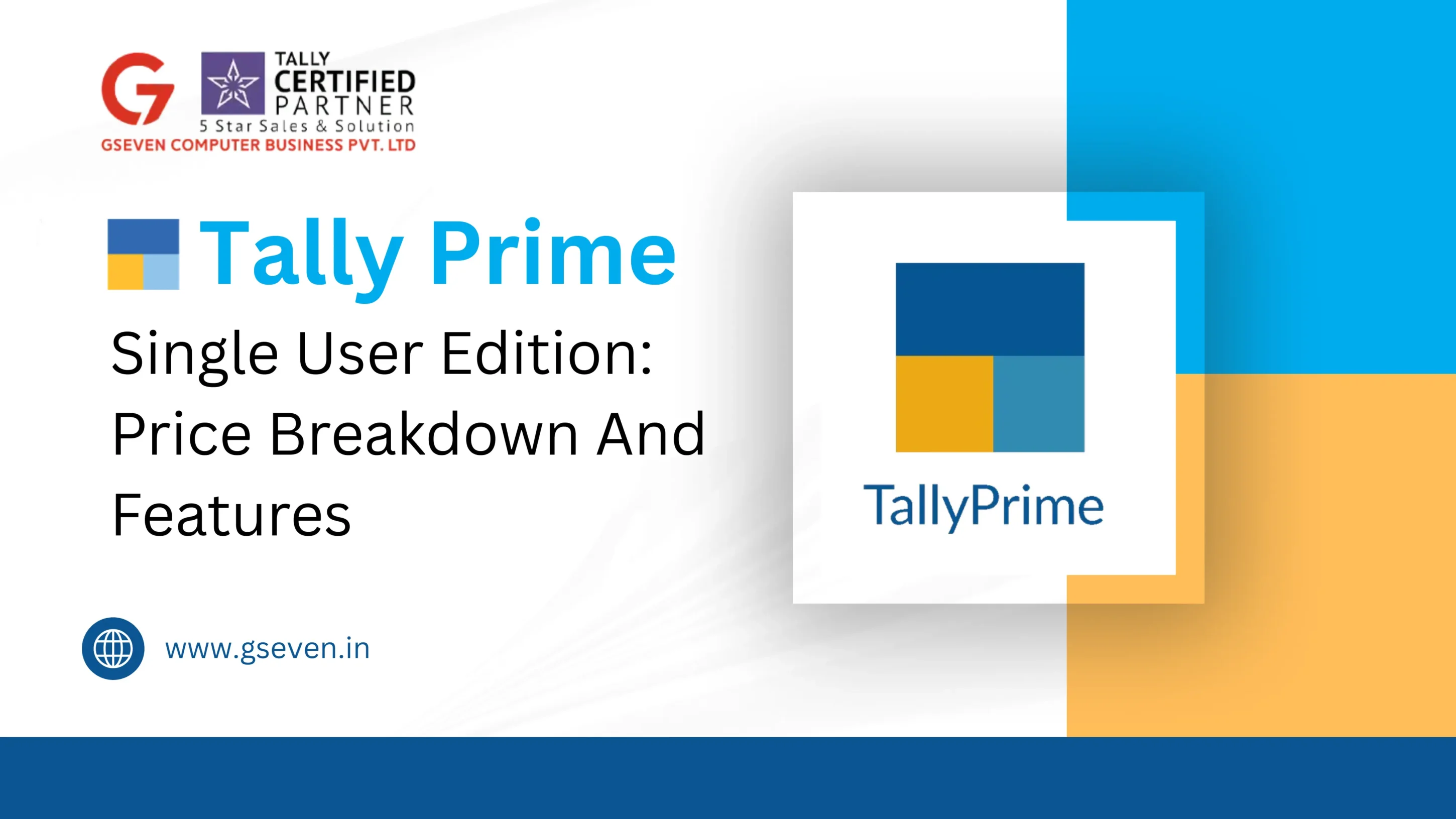 TallyPrime Single User Edition