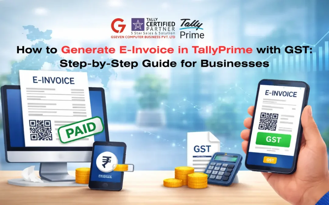 Generate E-Invoice in TallyPrime